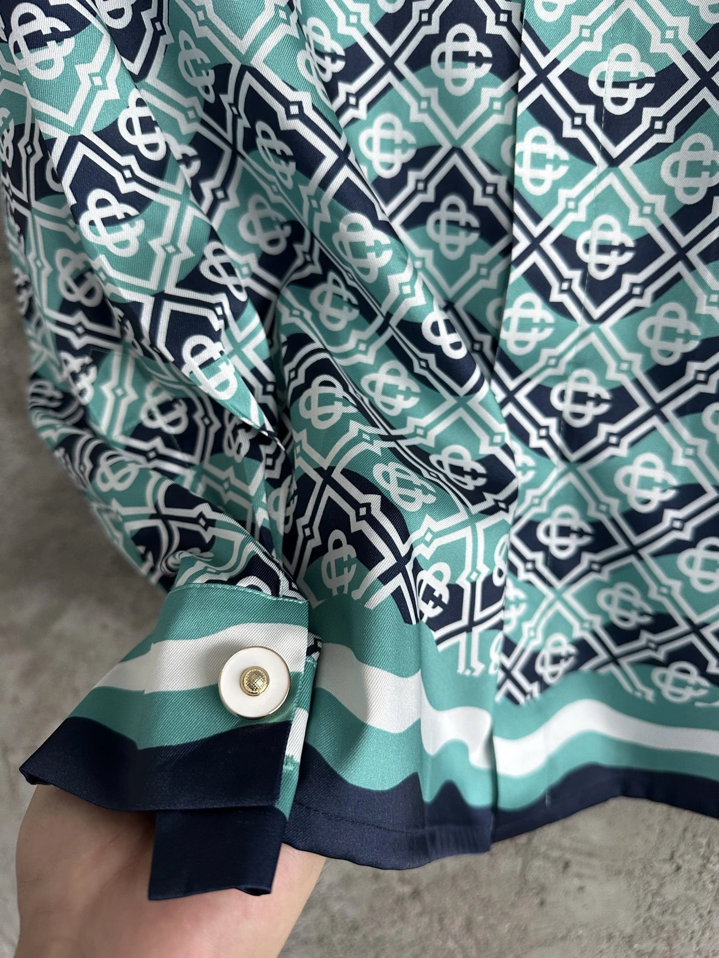 wg.luxury- 31s1281931 Real silk oversize item:E-F409I0903